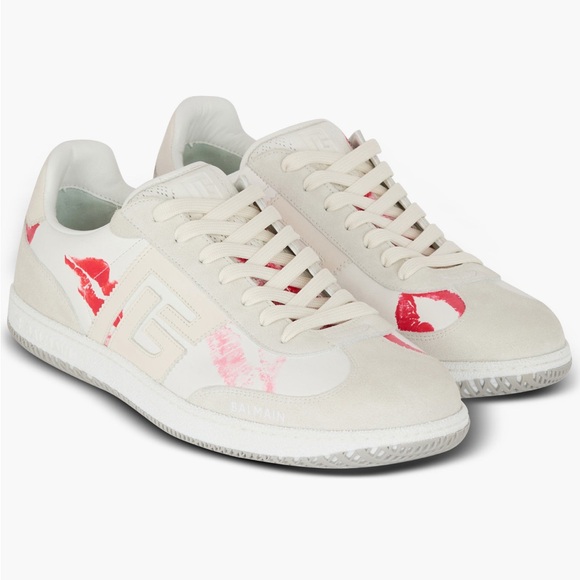 Olivier Rousteing Pierre Balmain Sneakers Balmain Swan Low Top